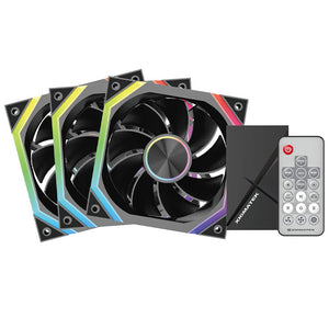 Xigmatek Infinity H27A Reverse ARGB Triple Case Fan Kit