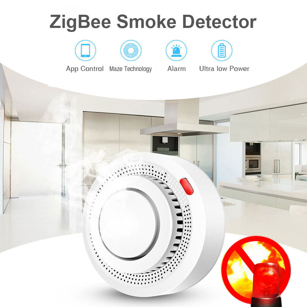 مستشعر دخان سمارت بتقنية YG500A ZigBee 