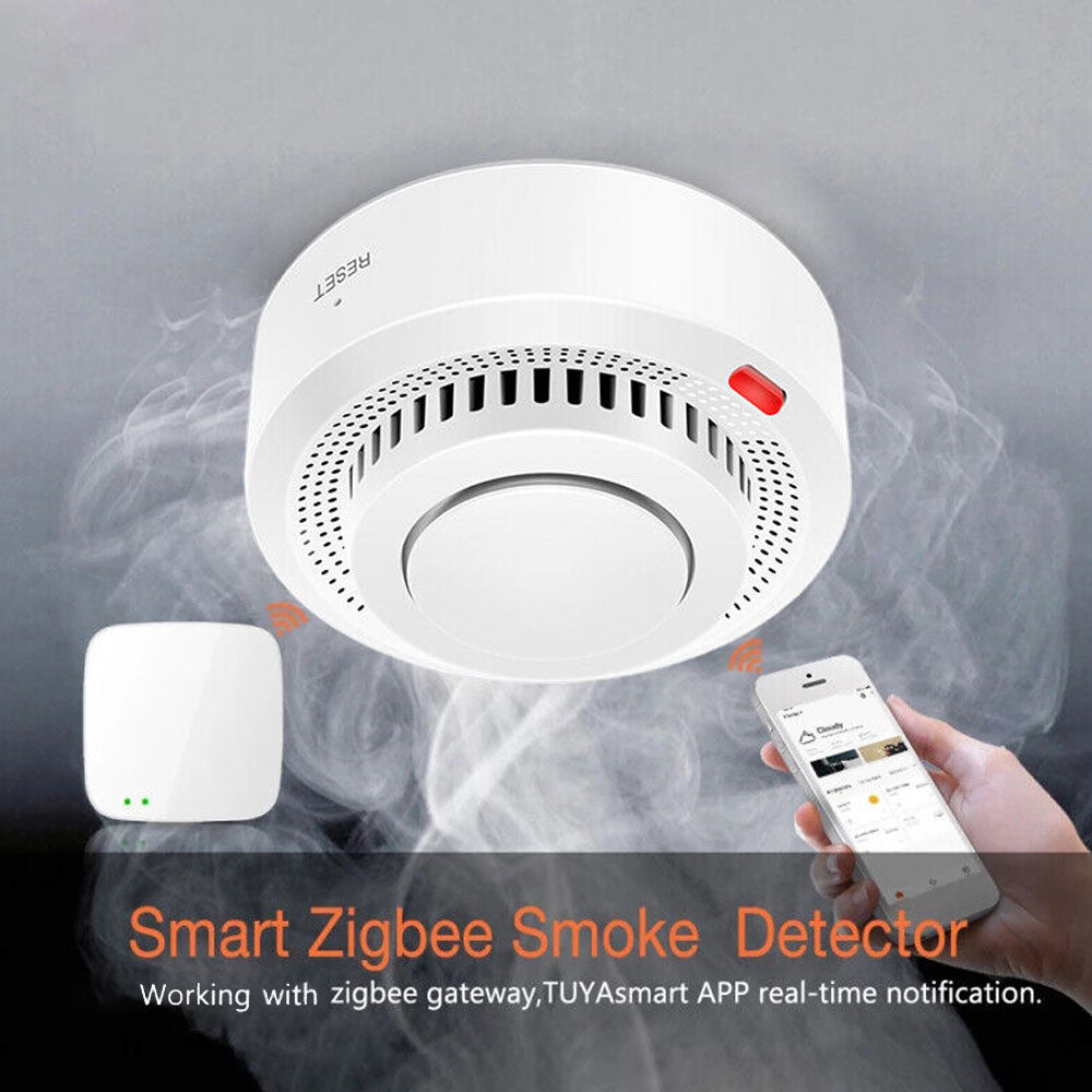 مستشعر دخان سمارت بتقنية YG500A ZigBee 