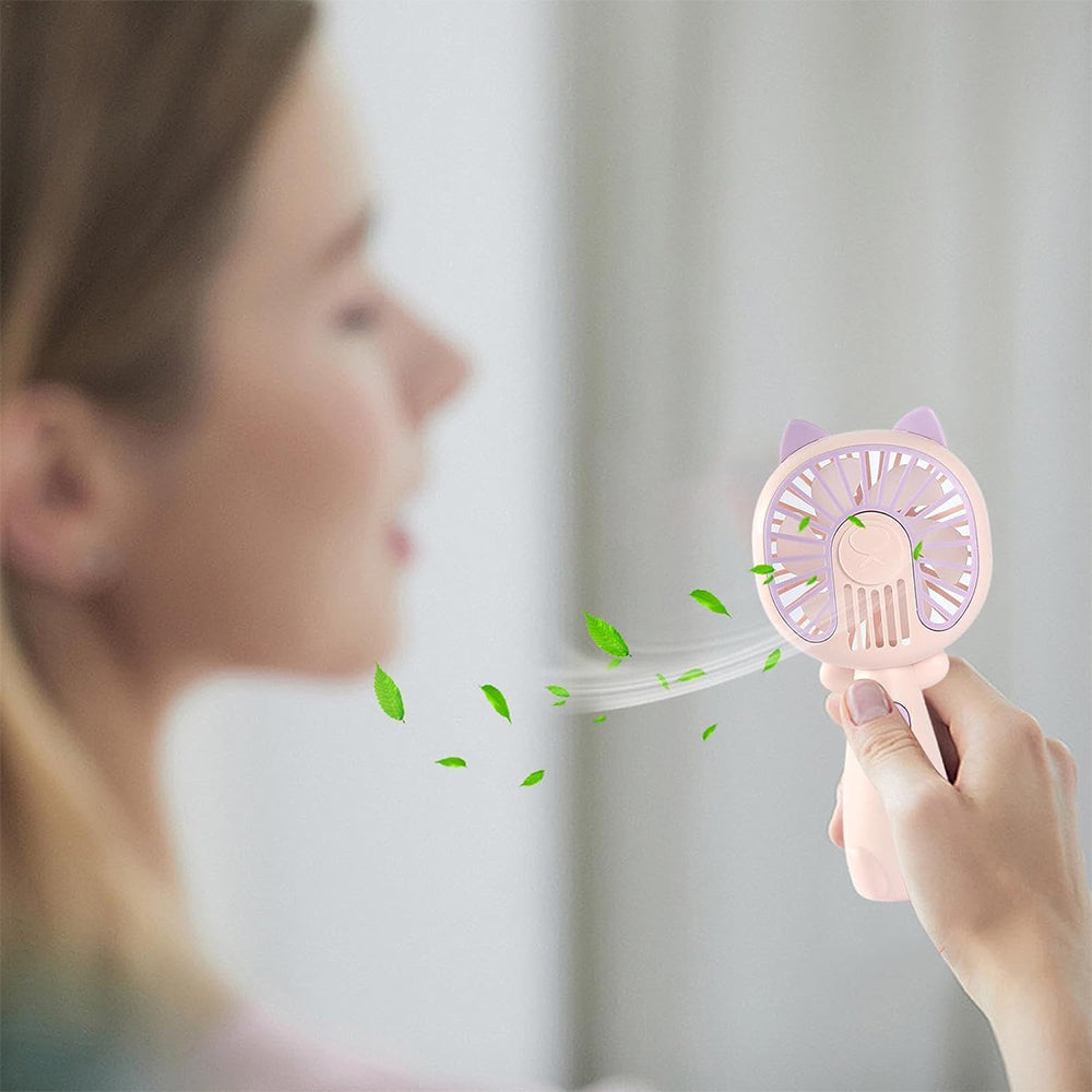 ZB119 Rechargeable Portable Handheld Mini Fan