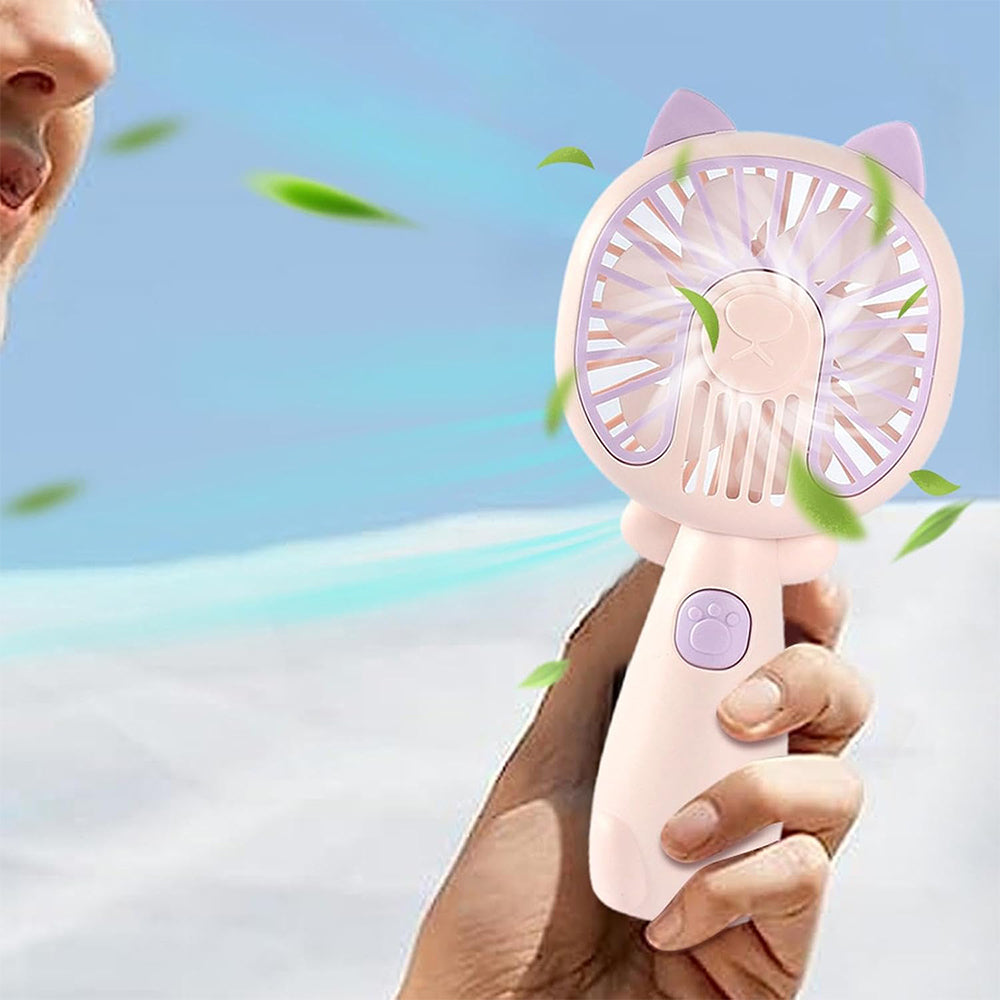 ZB119 Rechargeable Portable Handheld Mini Fan