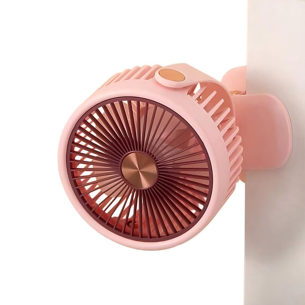 ZB125B Rechargeable Mini Clip on Fan