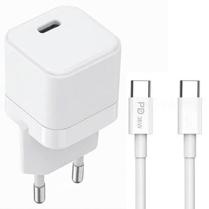 Zarad Z-010 Wall Charger PD Type-C + Type-C Cable 30W Fast Charging
