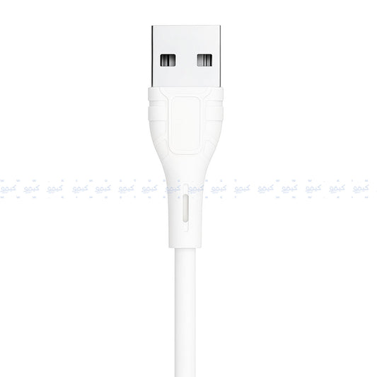 Zarad Z-50 USB To Lightning Cable 5A 25W Fast Charging 1m - White