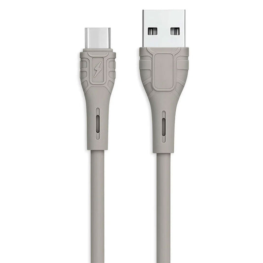 Zarad Z-50 USB To Type-C Cable 5A 25W Fast Charging 1m - White
