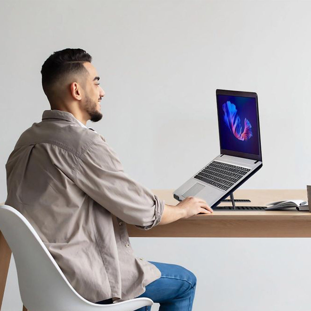 Zero Metal Laptop Stand - Black