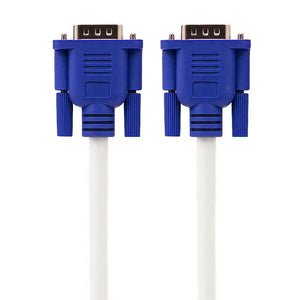 كابل شاشة VGA زيرو 20 متر - أبيض