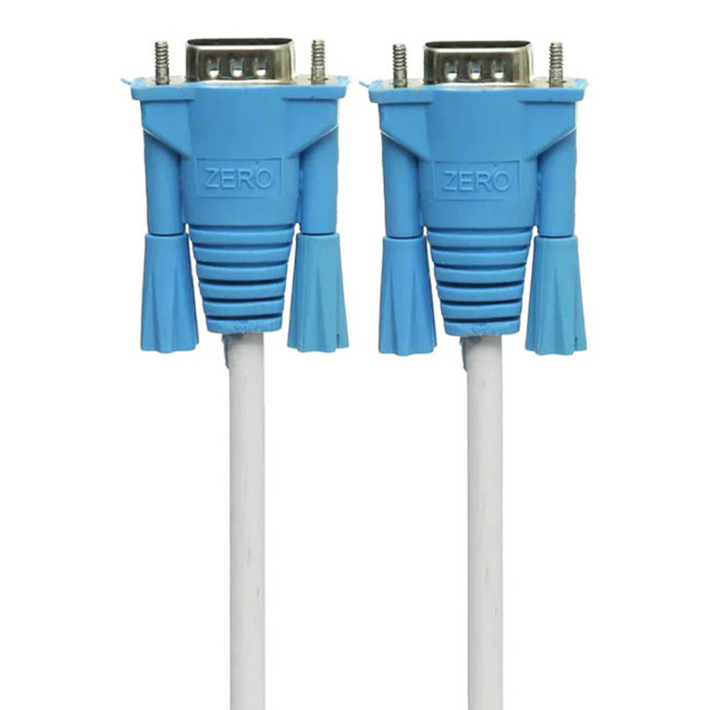 كابل شاشة VGA زيرو 3 متر - أبيض