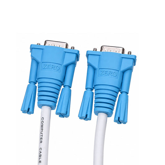 كابل شاشة VGA زيرو 50 متر - أبيض