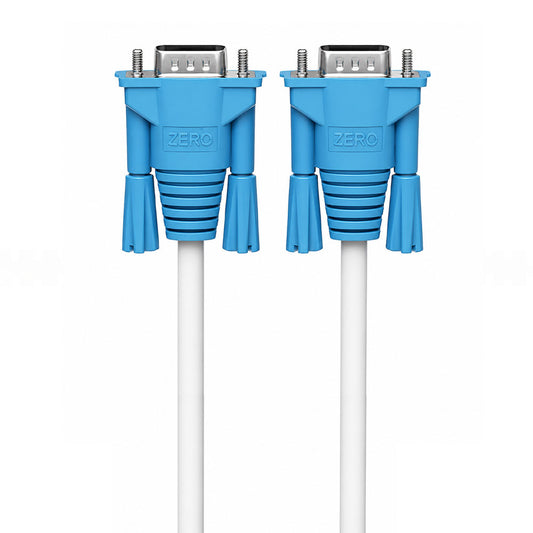 كابل شاشة VGA زيرو 50 متر - أبيض