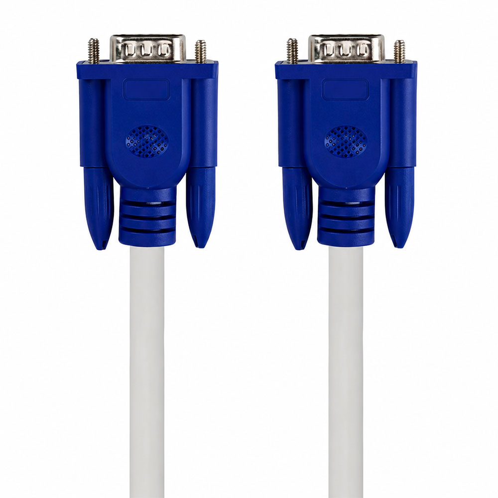 Zero VGA Monitor Cable 5m - White