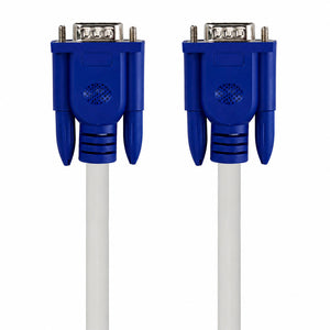 كابل شاشة VGA زيرو 5 متر - أبيض 