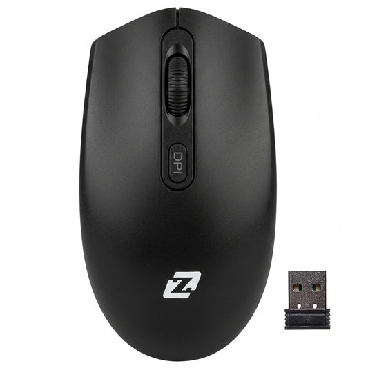 Zero ZR-1040 Wireless Mouse 1600Dpi - Black