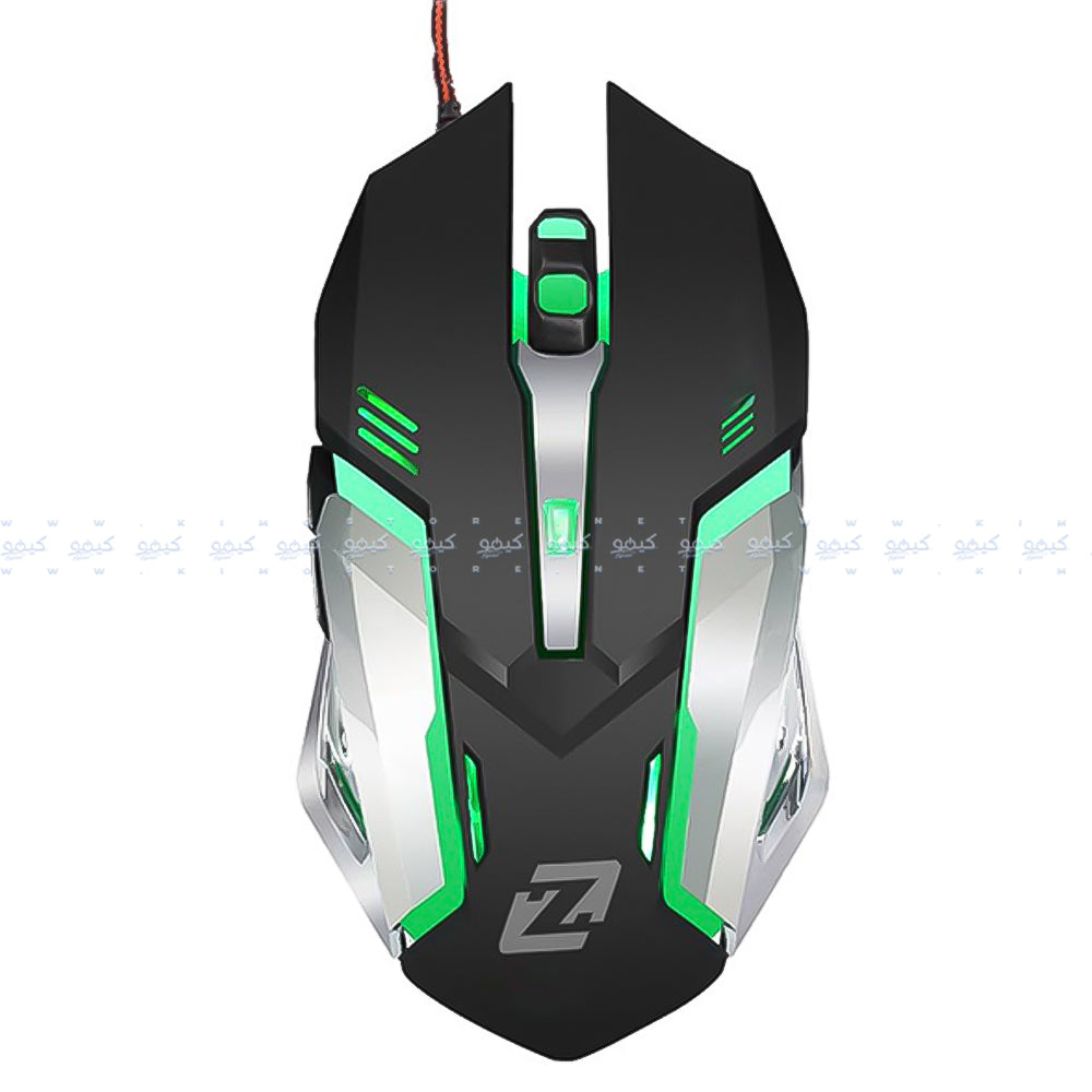 Zero ZR-1850 Wired Gaming Mouse 3600Dpi - Black
