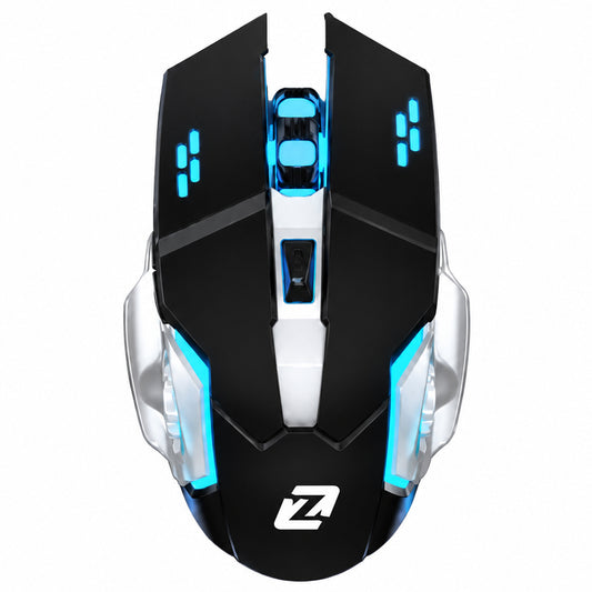 ماوس زيرو سلكي RGB جيمنج 4800 نقطة في البوصة ZR-1900