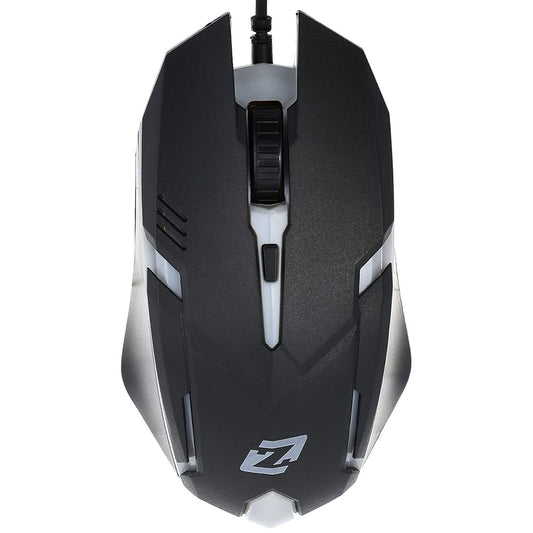 Zero ZR-200 Wired RGB Gaming Mouse 1200Dpi - Black