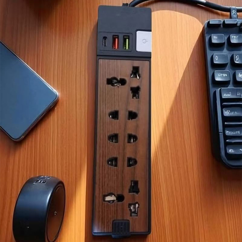 Zero ZR-22 5Ports + 2USB + Type-C Power Strip 1.5m