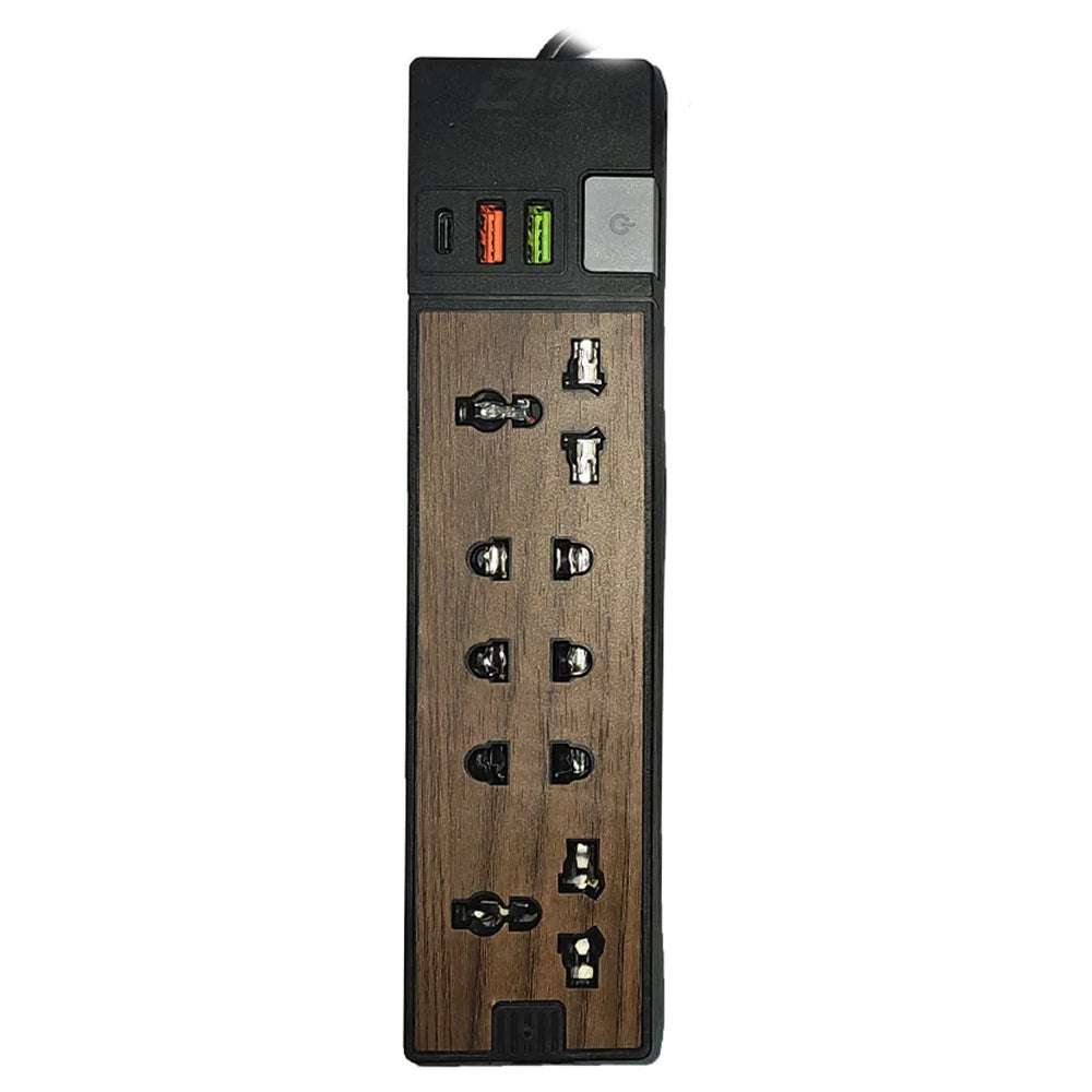 Zero ZR-22 5Ports + 2USB + Type-C Power Strip 1.5m