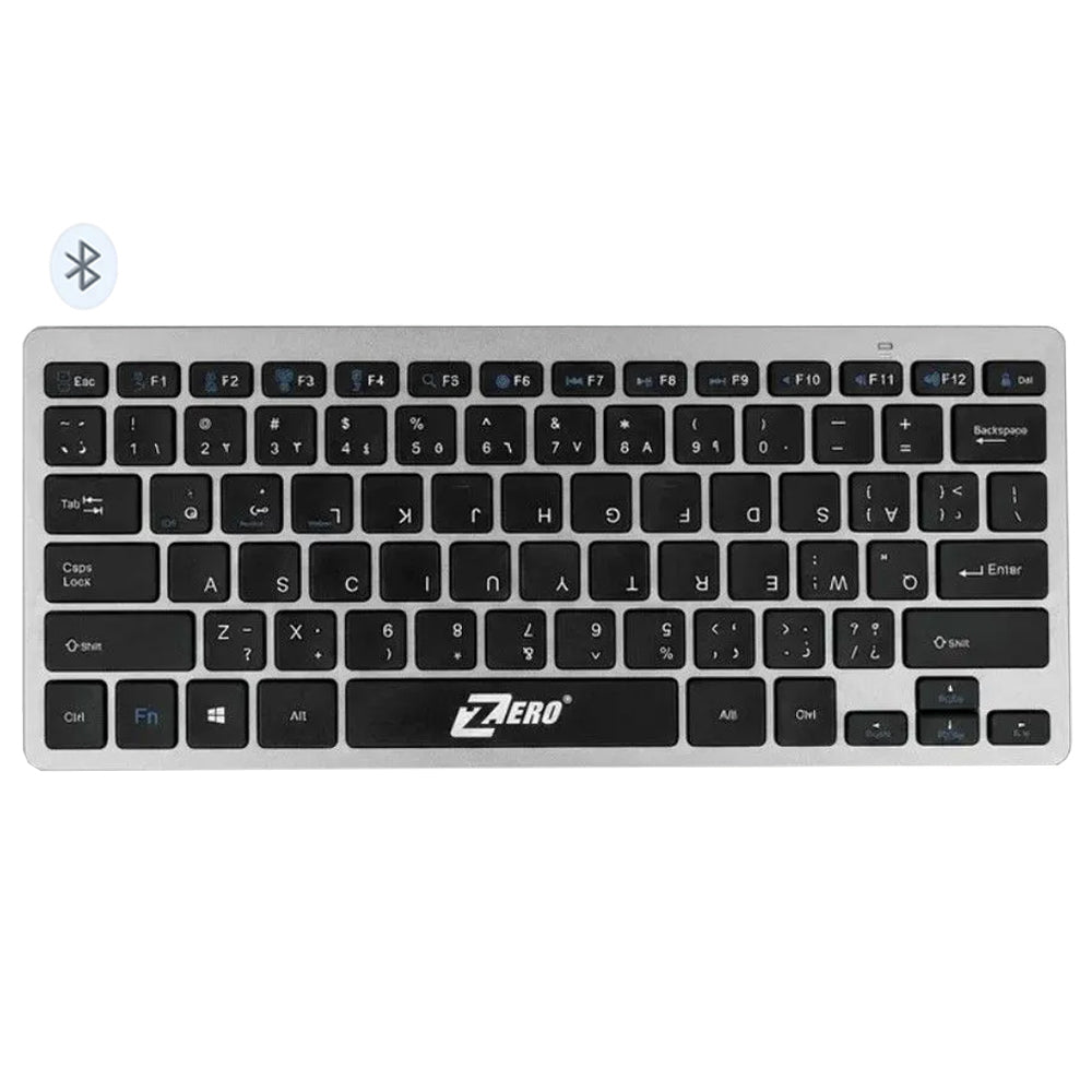 Zero ZR-3060 Bluetooth Keyboard English & Arabic