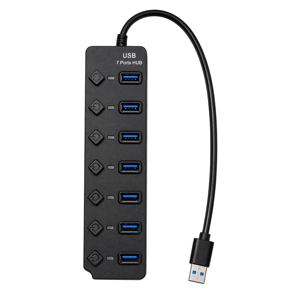 Zero ZR-307 USB 2.0 HUB 7 Ports + 7 Switches