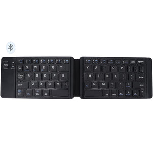 Zero ZR-3606 Foldable Rechargeable Bluetooth Keyboard English & Arabic