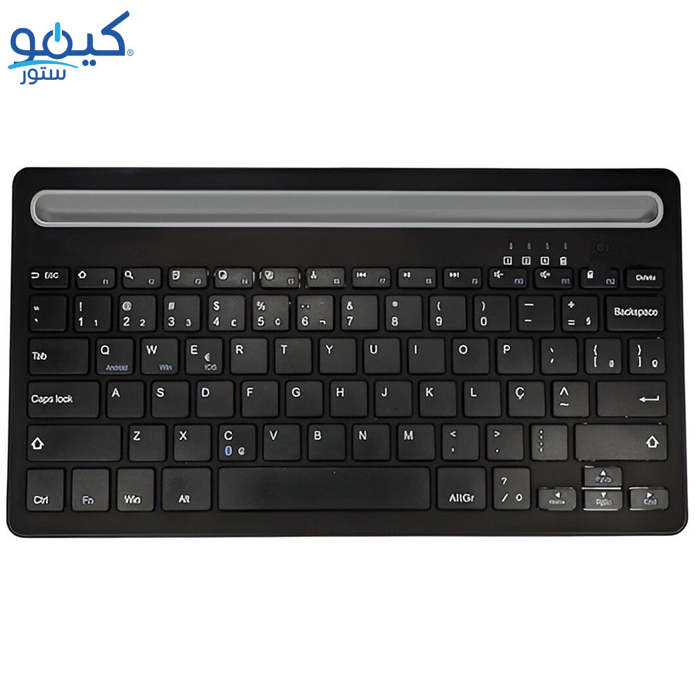 Zero ZR-3666 Rechargeable Bluetooth Wireless Keyboard English & Arabic