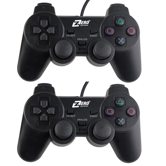 Zero ZR-4001 Double Wired Gamepad With Analog