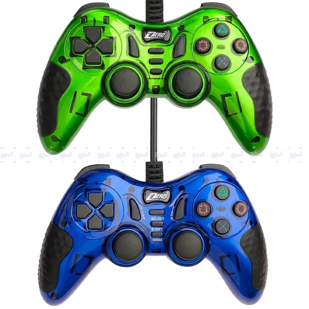 ذراع تحكم مزود بانالوج زيرو مزدوج سلكي ZR-6001