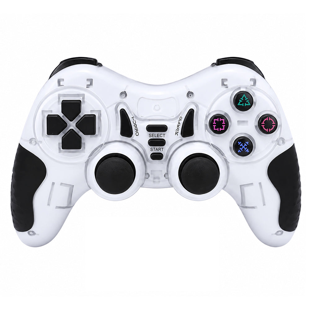 Zero ZR-7501 Single Wireless Gamepad With Analog - White