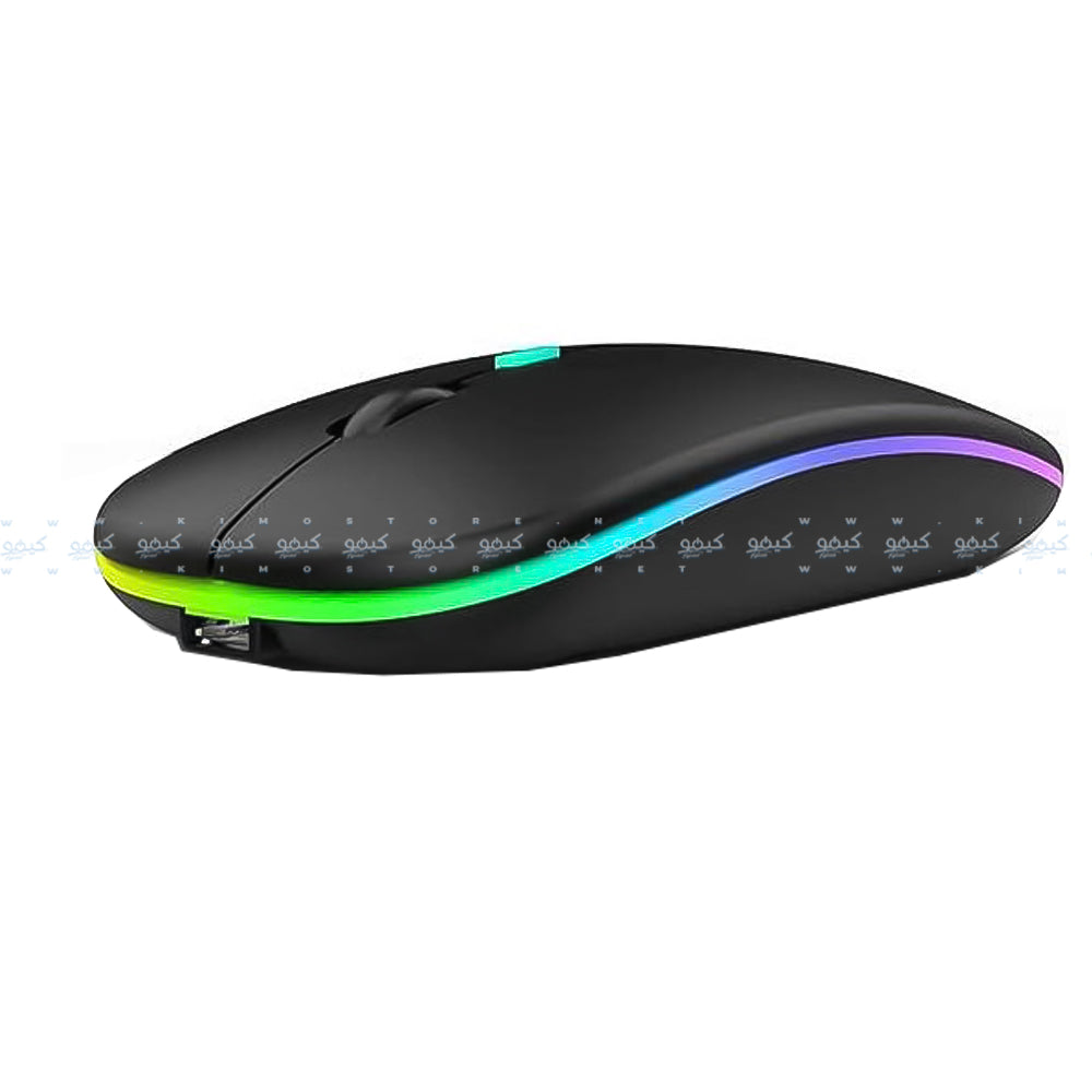 Zero ZR3300 Bluetooth Wireless Rainbow Gaming Mouse 1600Dpi - Black