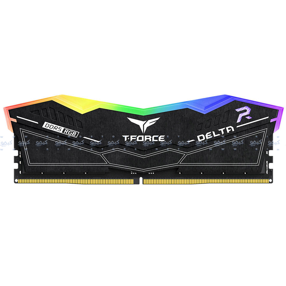 رام تيم جروب 16 جيجابايت 6000 ميجاهرتز T-FORCE DELTA DDR5 RGB