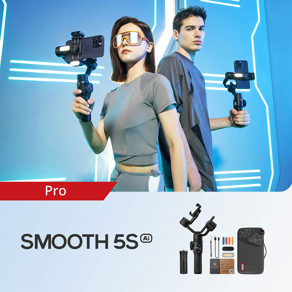 Zhiyun Smooth 5S AI Pro Phone Gimbal Stabilizer