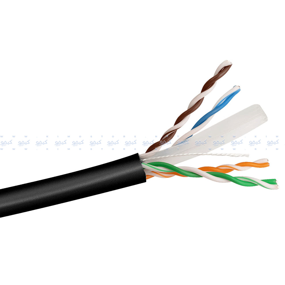 Zkteco XL600-CPR-B 23AWG Network Cable 305m Cat6 UTP