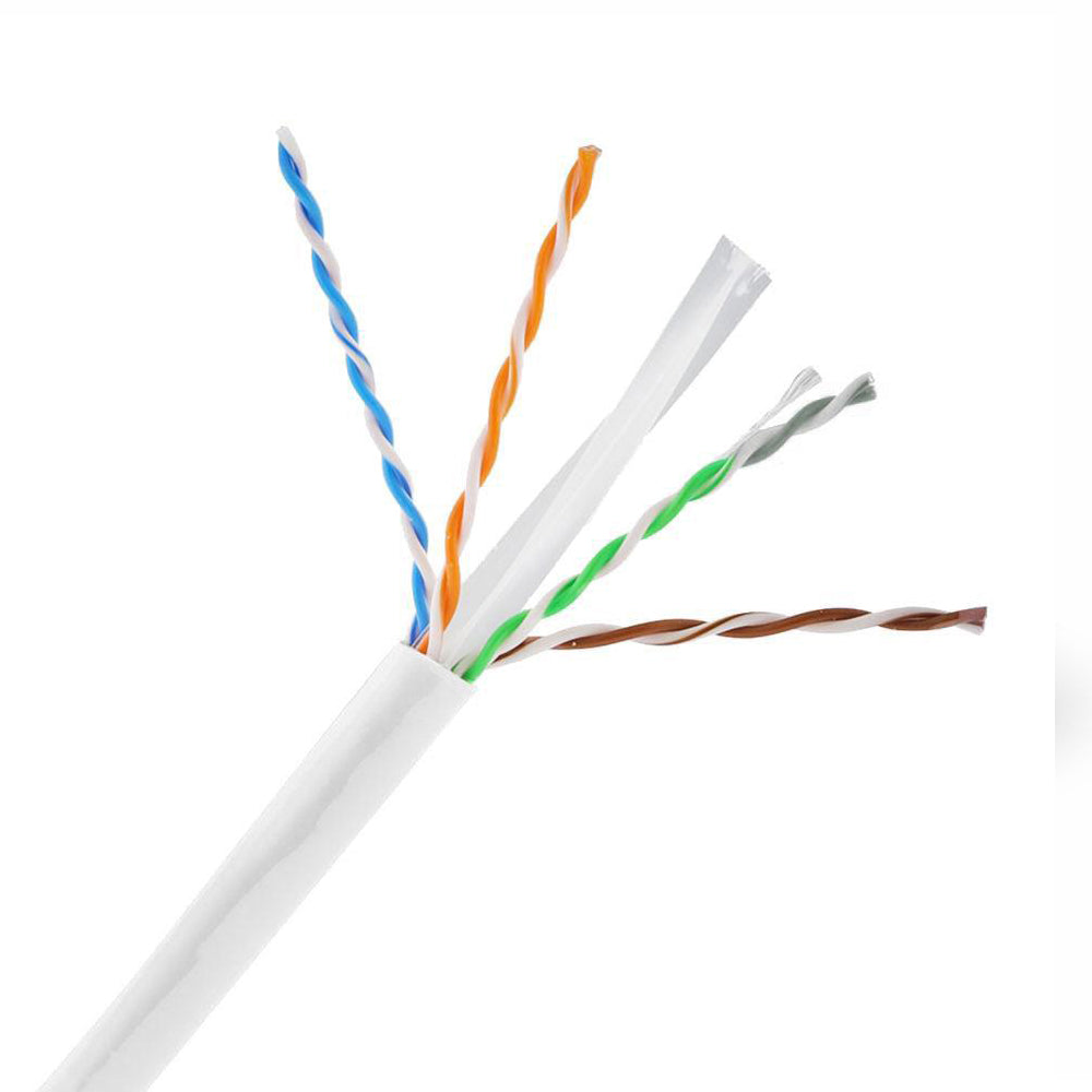 Zlink 23AWG Network Cable 305m Cat6 UTP CCA - White