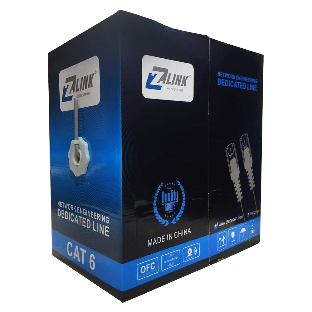 كابل نت وورك زد لينك 305 متر Cat6 UTP