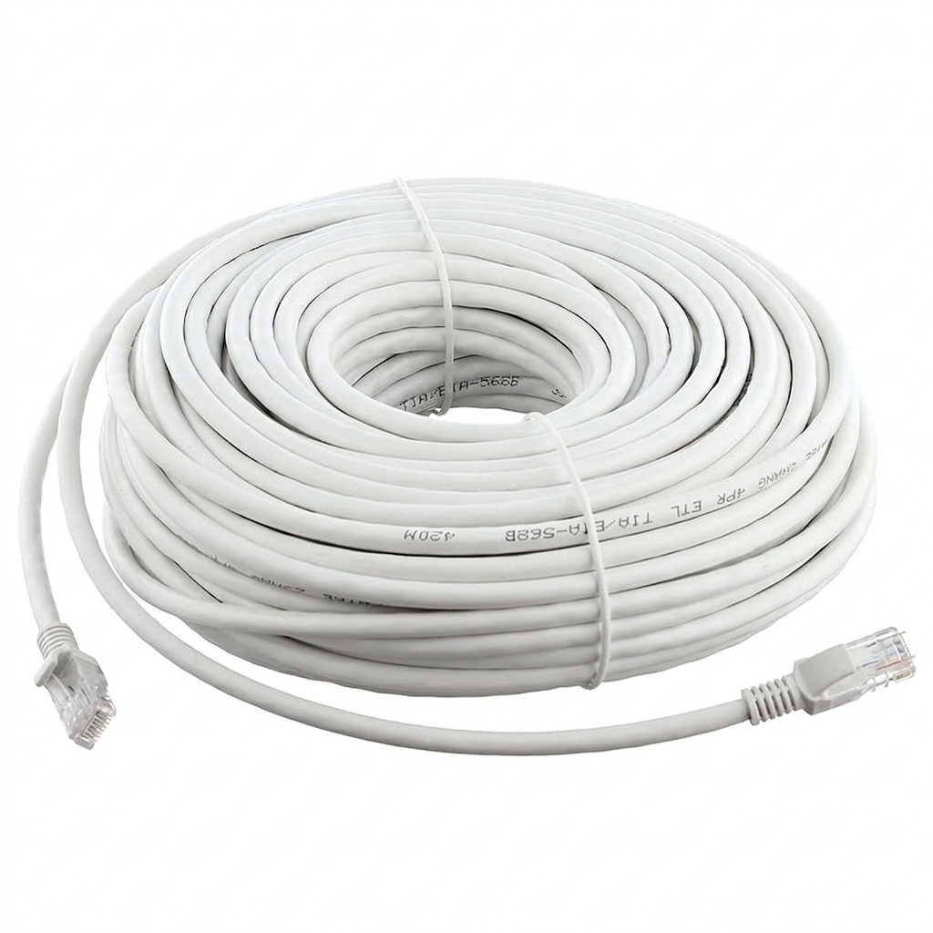 كابل نت وورك زد لينك 30 متر Cat6 UTP - أبيض