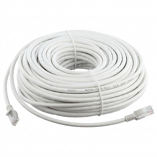 كابل نت وورك زد لينك 30 متر Cat6 UTP - أبيض