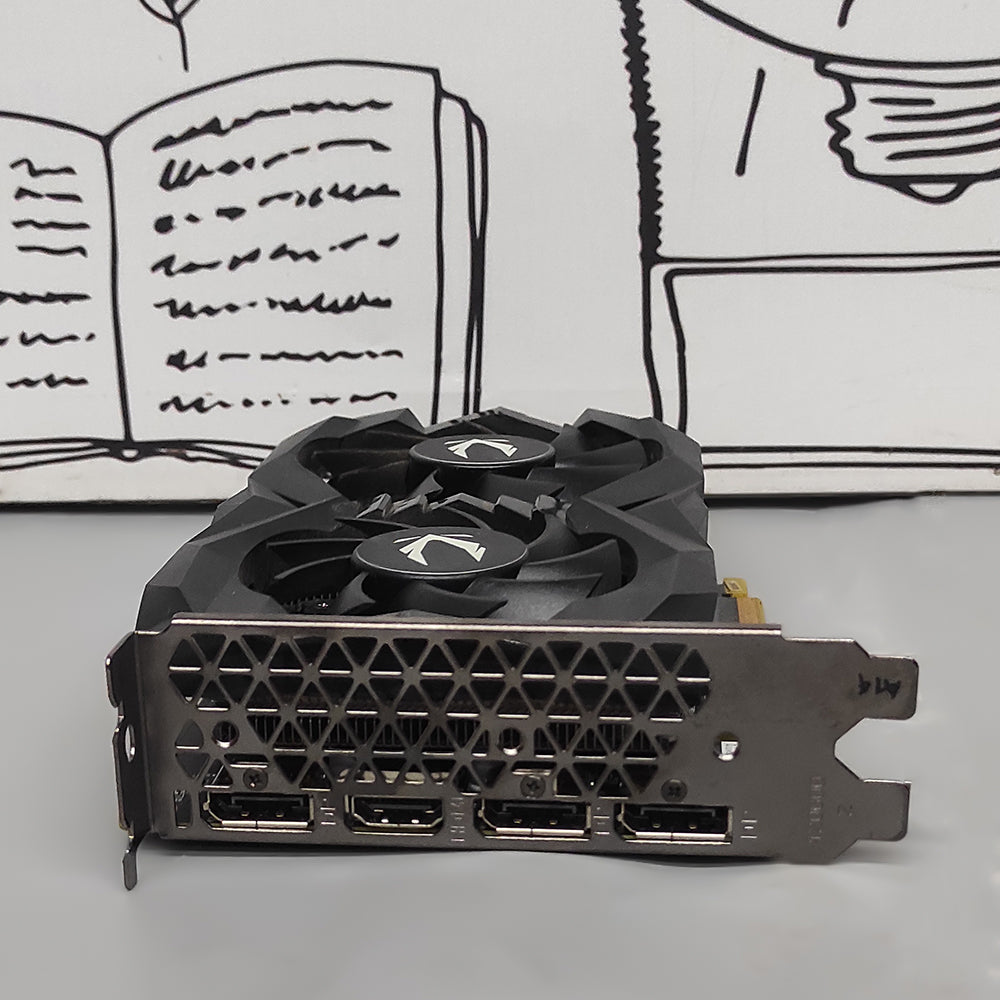 كارت شاشة زوتاك جيمينج 6 جيجابايت GeForce GTX 1660 Ti 6GB GDDR6 (استعمال خارج)
