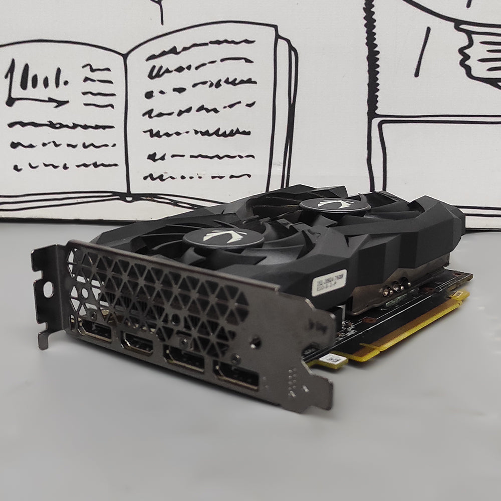 كارت شاشة زوتاك جيمينج 6 جيجابايت GeForce GTX 1660 Ti 6GB GDDR6 (استعمال خارج)