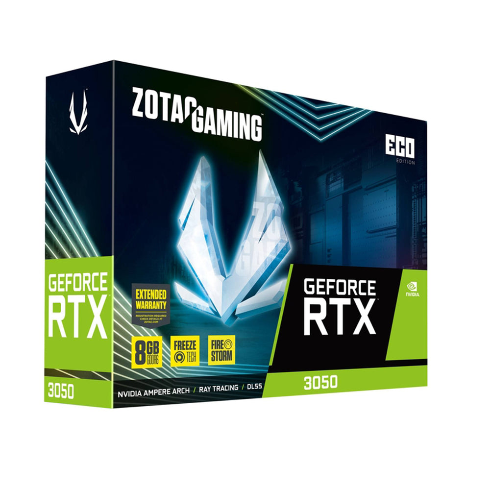 Zotac Gaming GeForce RTX 3050 ECO 8GB GDDR6 Graphics Card