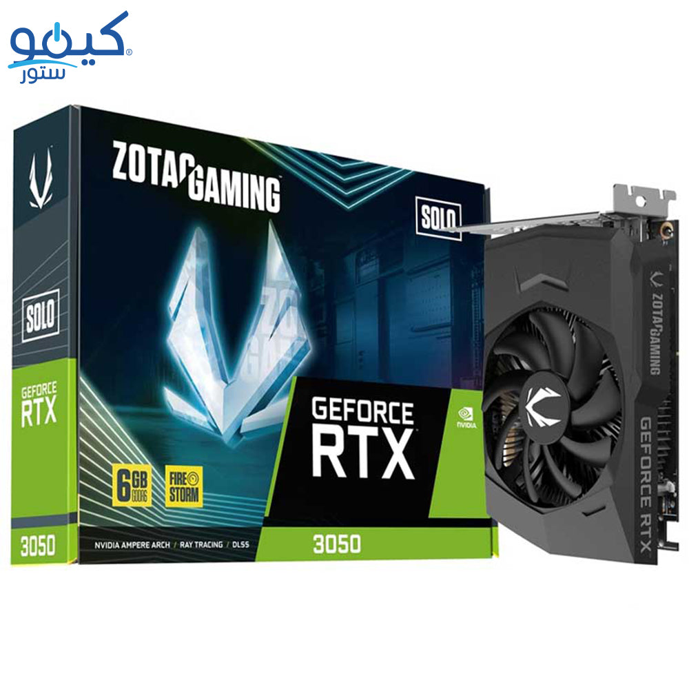 Zotac Gaming GeForce RTX 3050 SOLO 6GB GDDR6 Graphics Card