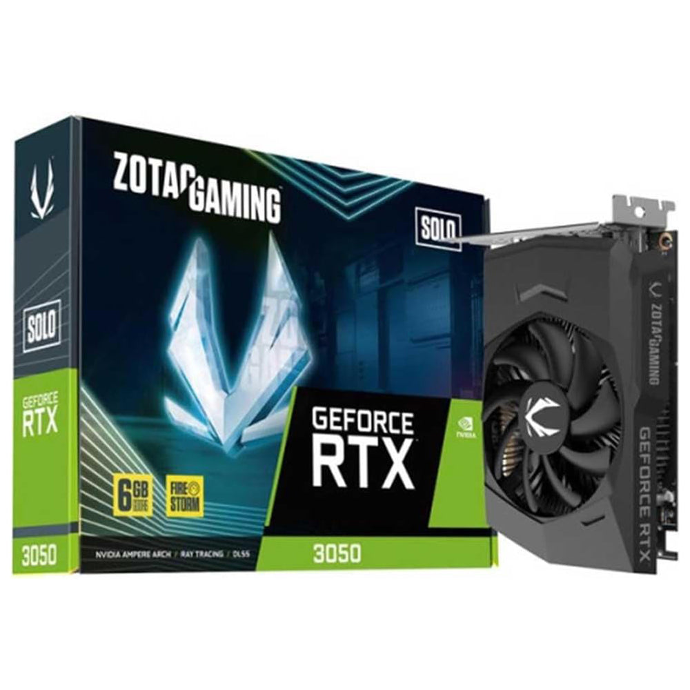 كارت شاشة زوتاك Gaming GeForce RTX 3050 SOLO 6GB GDDR6
