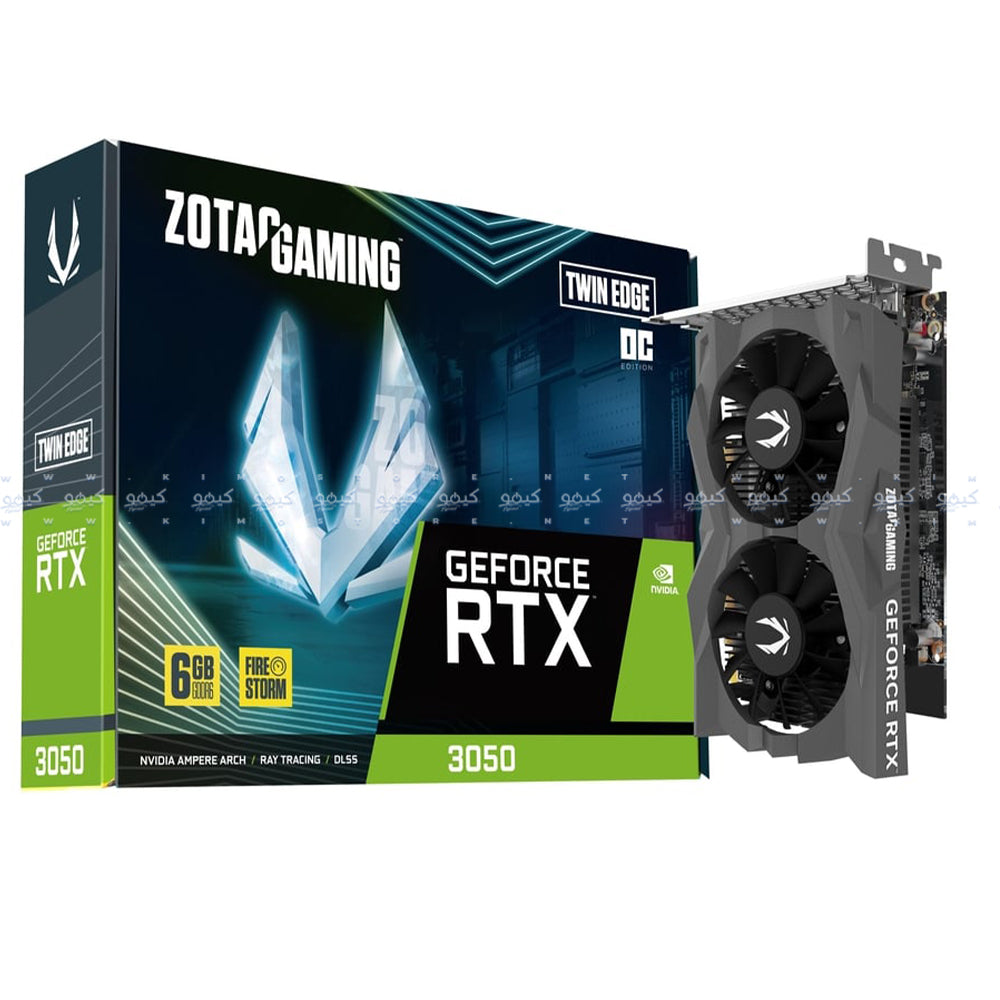 Zotac Gaming GeForce RTX 3050 Twin Edge OC 6GB GDDR6 Graphics Card