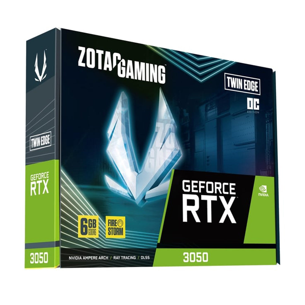 Zotac Gaming GeForce RTX 3050 Twin Edge OC 6GB GDDR6 Graphics Card