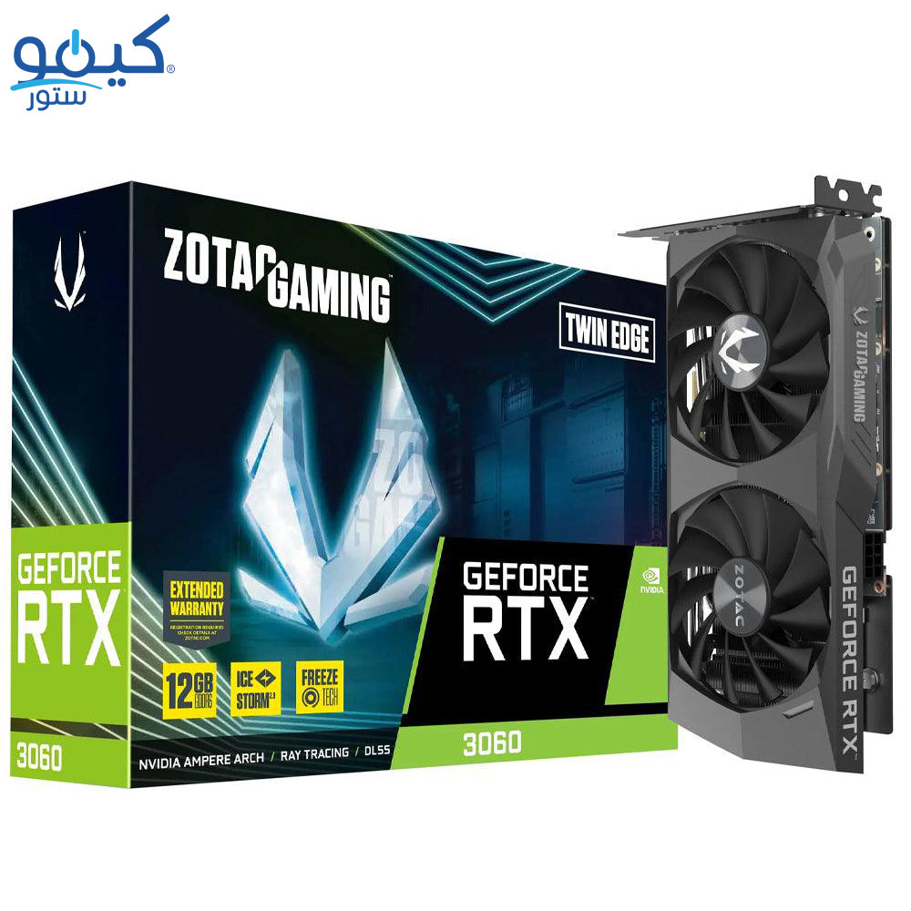 Zotac Gaming GeForce RTX 3060 Twin Edge 12GB GDDR6 Graphics Card