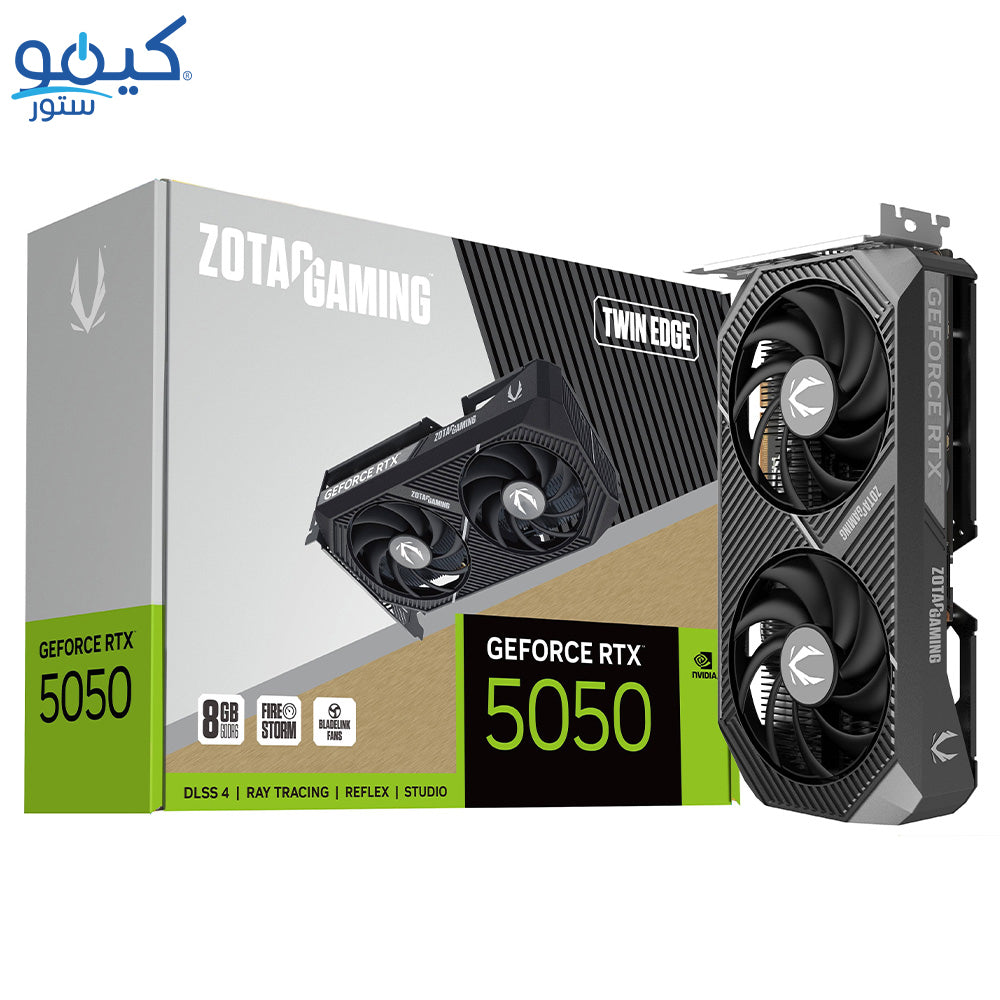 Zotac Gaming GeForce RTX 5050 Twin Edge 8GB GDDR6 Graphics Card