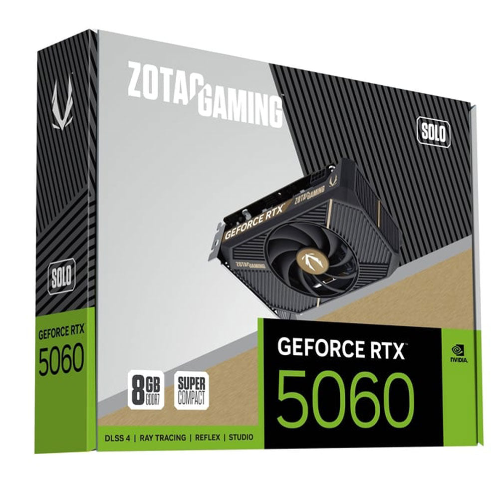 Zotac Gaming GeForce RTX 5060 SOLO 8GB GDDR7 Graphics Card