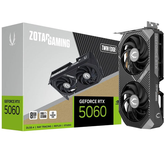 Zotac Gaming GeForce RTX 5060 Twin Edge 8GB GDDR7 Graphics Card