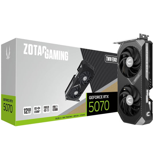 Zotac Gaming GeForce RTX 5070 Twin Edge 12GB GDDR7 Graphics Card