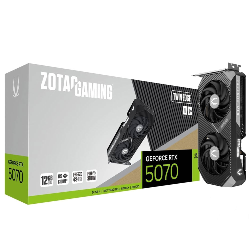 Zotac Gaming GeForce RTX 5070 Twin Edge OC 12GB GDDR7 Graphics Card